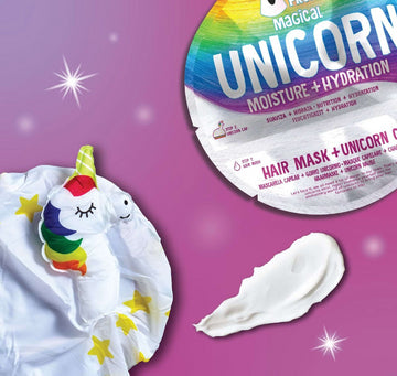 Bear Fruits Magical Unicorn Moisture & Hydration Hair Mask, 20ml & Unicorn Cap, 1pc